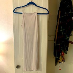 H&M white mini dress size xs worn once